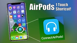 Connect AirPods with 1 Touch on iPhone!