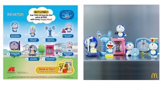 Mcdonald's Doraemon Happy Meal Toys! 4/8