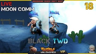 Black TWD Moon Comm #18 (Rumble Fighter Unleashed)