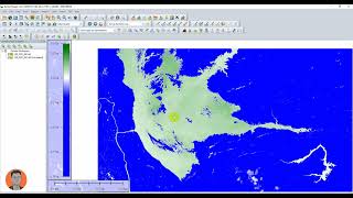 NDVI Landsat 9 image in Global software EP 1