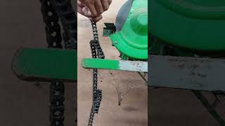 HOW TO CUT OR BREAK A CHAIN WITHOUT CHAIN BREAKER. MY FATHER THOUGHT ME