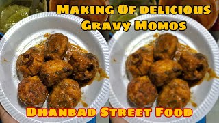 Making of Gravy Momos in Dhanbad | Street Food India #humbiharsehain #short #shorts #shortvideo