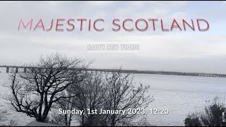 River Tay on 1st January 2023 | 4K | Time lapse