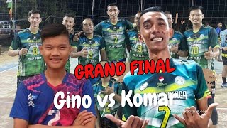 GRAND FINAL, TJ NIAGA VS SANANTA, GINO JADI MVP