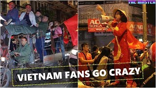 AFF Suzuki Cup 2018 Vietnam Fans Crazy Celebrate in Street After Team Win The Final Match