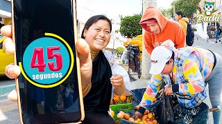 ¡LO COMPRÉ TODO EN 45 SEGUNDOS! | Recorrí las Calles de Otavalo