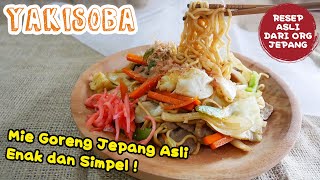 Resep Mie Goreng Ala Jepang ! -Cara Bikin YAKISOBA Yang Simpel dan Enak