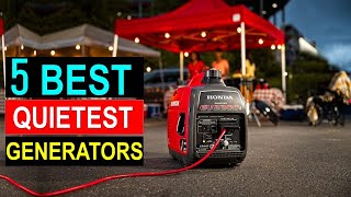 Top 5  Quietest Generators in 2024 - Best  Quietest Generators You Can Buy { Reviews }