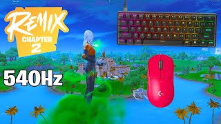 SteelSeries Apex Pro Mini ASMR 🤩 Solo Gameplay 🥇 Satisfying Keyboard Fortnite 240 FPS 4K