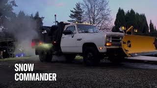 1st Gen Dodge W350 - snowplow truck/flatbed build