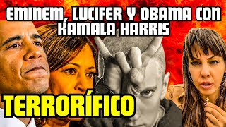 EMINEM SE DEFINE COMO LUCIFER CON KAMALA Y OBAMA SE BURLA DEL AVE MARÍA