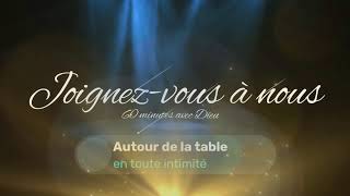 Prière - Autour de la table - 2 mars 2024