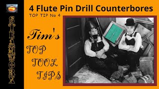 Model Engineering Basics: No 4 Four Flute Pin Drills