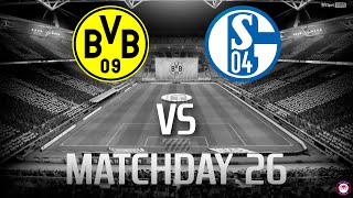 Dortmund vs Schalke 04 | Bundesliga 19/20 Matchday 26 | Revierderby | Full FIFA20 Match Sim