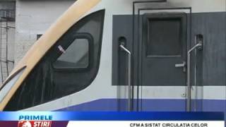 CFM a decis sistarea temporară a circulației tuturor trenurilor modernizate