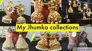 My Jhumka collections | Jimikki Kammal collections | earrings collections #shorts