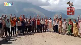 Bjp candidate Jeevan lal door to door campaign in bani constituency