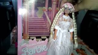 REVIEW BONECA BARBIE ANTIGA NOVA NA CAIXA DEPOIS QUE ACHEI O SAPATINHO TIARA E PENTE OK.