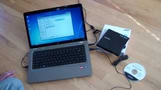 Samsung SE-208 Review - Portable DVD Writer - Defective X 2