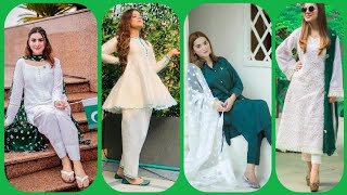 Jashn E Azadi 14 August 💚Girls Dress Designs Ideas 2022 ||Independence Day Outfits Ideas