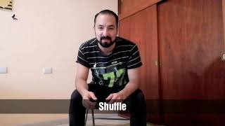 Tutorial - Shuffle- Tap dance en español.