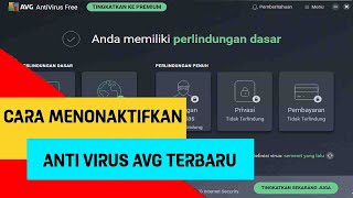 Cara Mematikan Antivirus Avg Windows 10/11