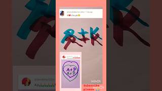 cute name R+k🥰🥰/choose your Frist letterR+K/lovely name try 🥰🥰#shortvideo /short #alphabet /love 😘💕