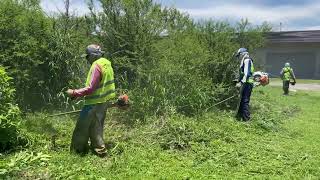 La Municipalidad acondiciona un terreno baldío en mal estado ubicado en el barrio Santa Laura