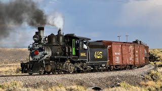 Denver & Rio Grande 425 Steam Freight Train