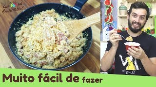 FAROFA DE PINHÃO | Receita prática de Festa Junina