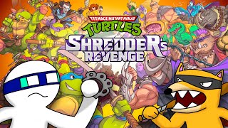 Пускаем Шреддера на гвозди (Teenage Mutant Ninja Turtles: Shredder's Revenge / часть 2)