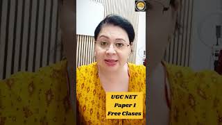 UGC NET Free Classes for Paper1 / UGC NET December Exam preparation @Selflearningbymonisha