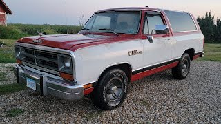 1990 Dodge Ramcharger Tune up and Hall Sensor Swap