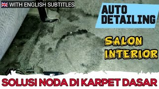 membersihkan karpet mobil - solusi karpet dasar super kotor