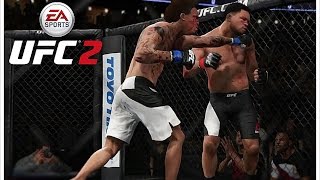 Crazy Online CAF Fight W/ My Friend ☆EA SPORTS™ UFC 2☆