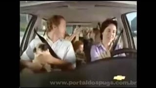 Chevrolet Zafira - Comercial de TV - Propaganda com Pug