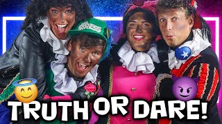 DE VLOER LIKKEN OP HET KASTEEL?! 😂 TRUTH OR DARE - PARTY PIET PABLO