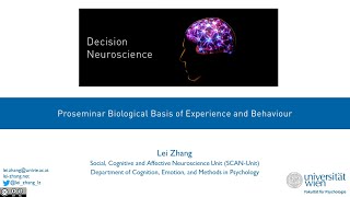 Decision Neuroscience Winter 2020 Lecture 06 - Emotion & Motivation in Decision-making