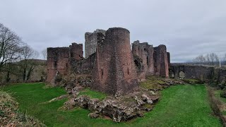 Epic Wye Valley hike - Lydbrook,Coppett Hill,  Goodrich Castle,Symonds Yat, Bibblins Bridge Circular