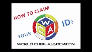 How to claim your WCA ID [TAGALOG]