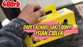 Dapet Kenari Ring PAPBURI KLATEN, isian Ciblek, Seri AF | UNBOXING