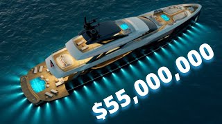 THE MOST BEAUTIFUL SUPERYACHTS IN THE WORLD UNDER 55 MILLION DOLLAR