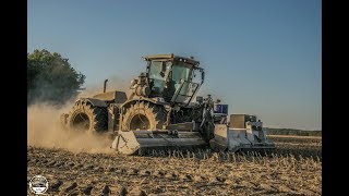 Maisstoppeln mulchen // Claas Xerion 5000 mit Sauerburger Pegasus F.X.S. // LU: Westhoff