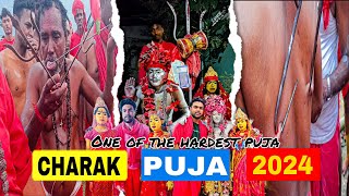 Charak Puja  | Dangerous acts 🤯 | Likabali Charak puja  | Ak's vlogs