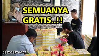 PEMBAGIAN TAKJIL GRATIS DARI PARA DONATUR