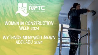 Wythnos Menywod mewn Adeiladu 2024