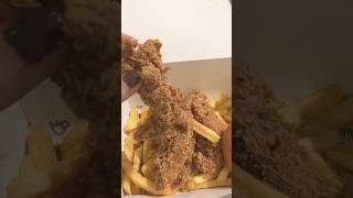 Crispiest Chicken Strips with Cheese Dip #mukbang #food