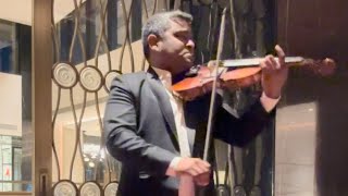 Violinist in Delhi | western violin player | shows and events in Delhi | DLF camellias