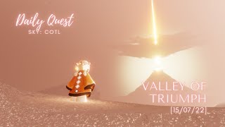 [15/07/22] Daily Quests | 🏆 Valley of Triumph 🏆 | Sky: COTL