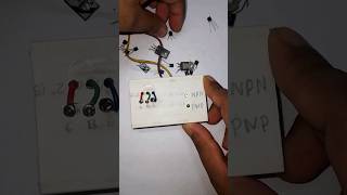 Transistor    test without multimeter#diy#youtubeshorts #short